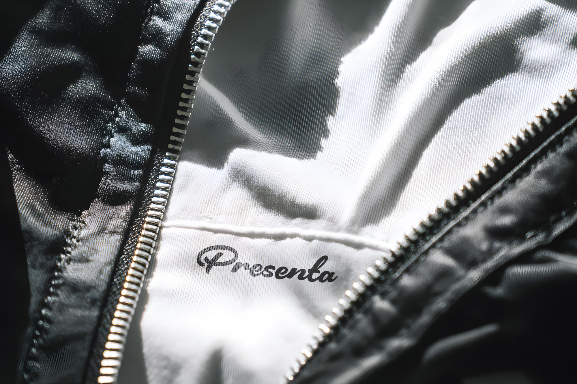 Custom jacket embroidery detail